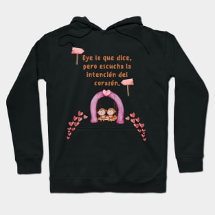 Intención del Corazón Hoodie